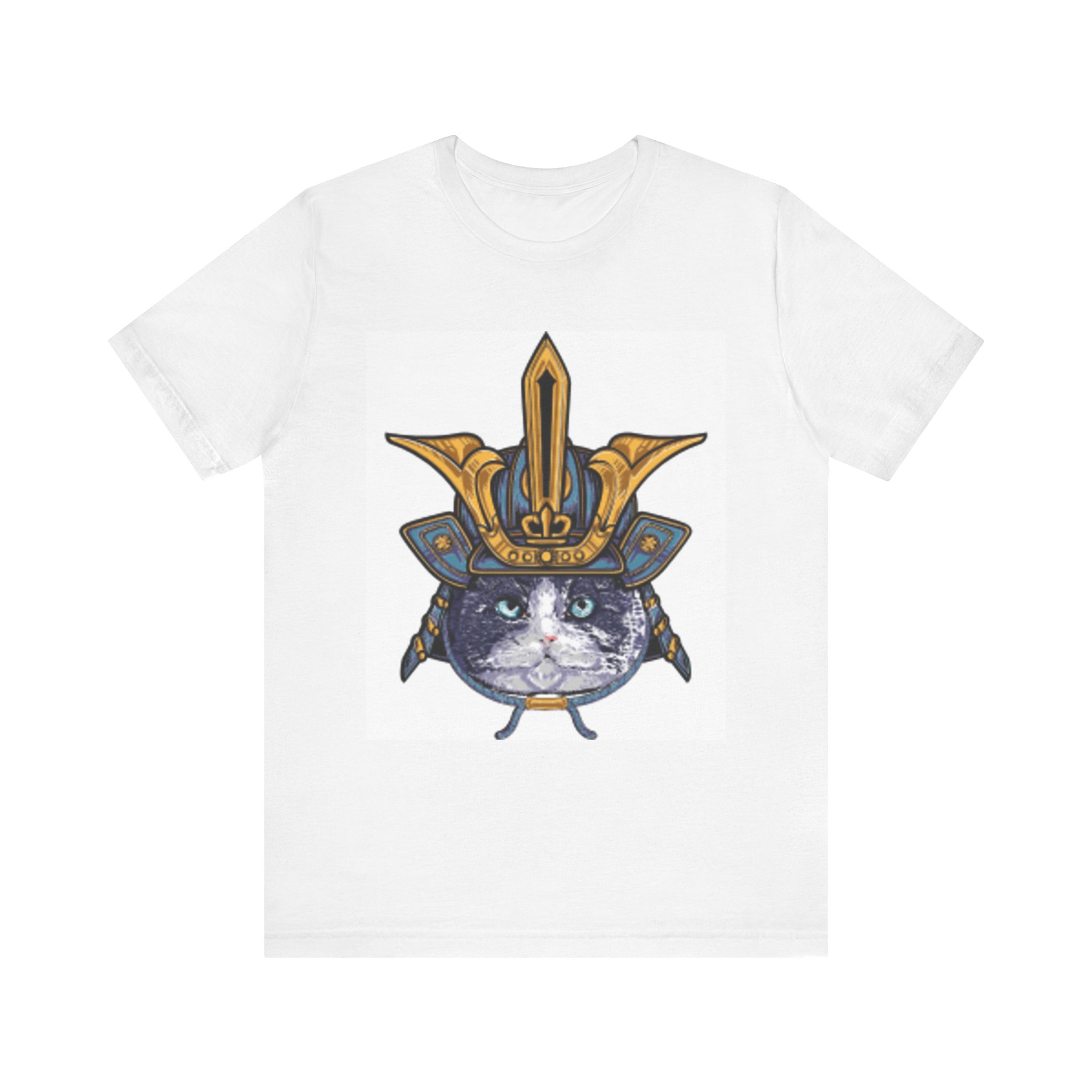 Playful Cat Warrior Unisex Tee Shirt - Perfect for Cat Lovers and Game Enthusiasts