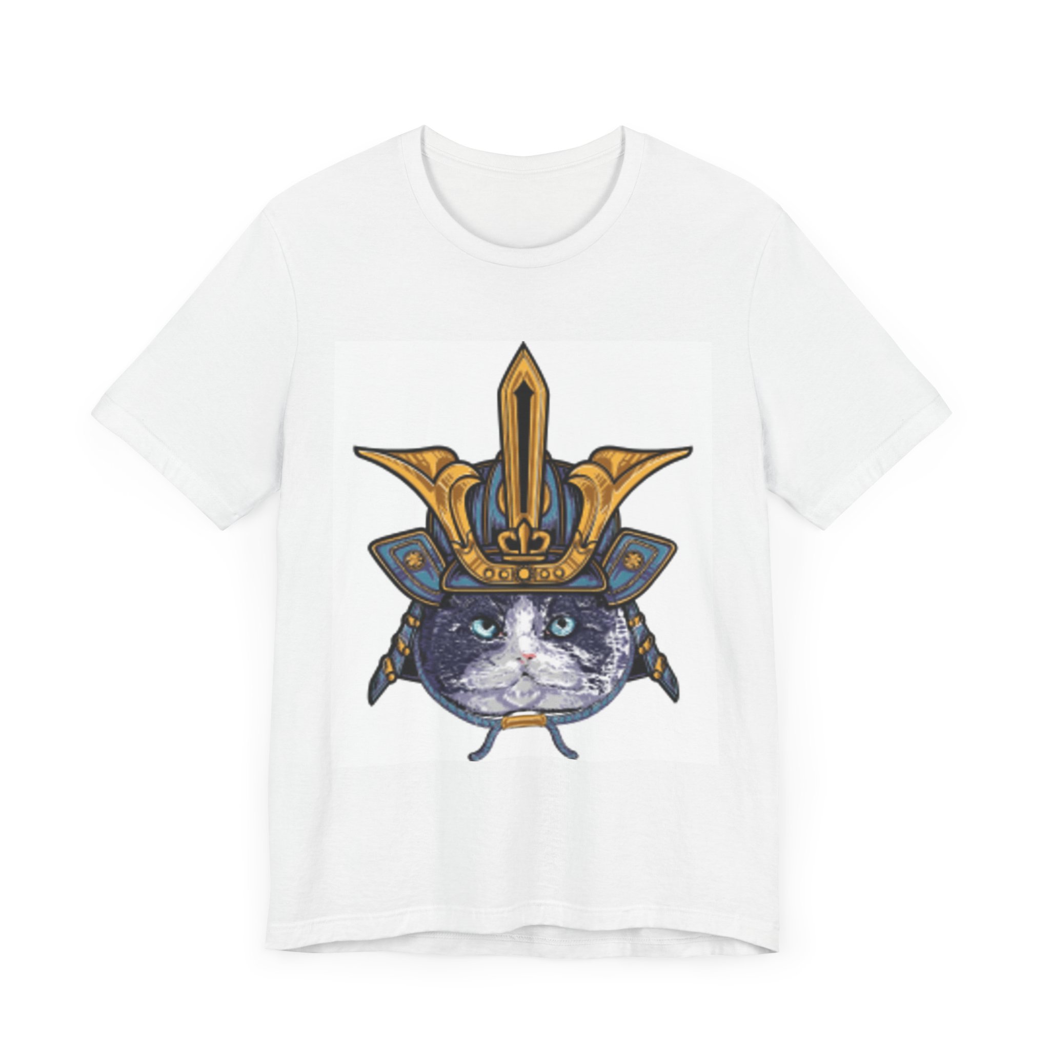 Playful Cat Warrior Unisex Tee Shirt - Perfect for Cat Lovers and Game Enthusiasts - Image 2