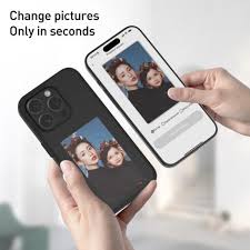 Smart NFC Ink Phone Case - Customizable E-Ink Display Cover with NFC Technology for Personalized Designs & Ultimate Device Protection